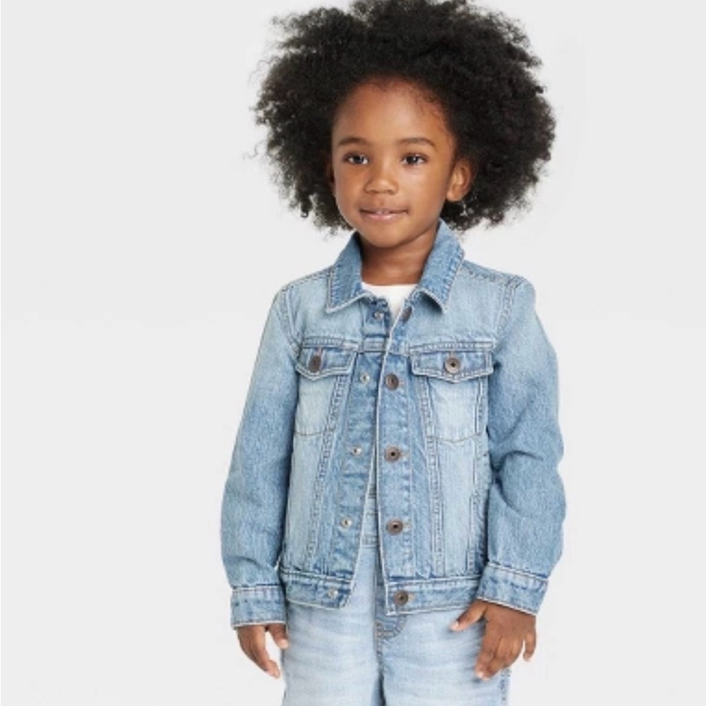 OshKosh B'gosh Kids Light Wash Denim Jacket